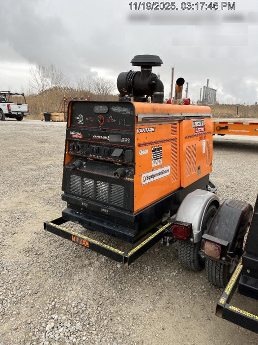 2022 Lincoln Electric Vantage 549X Crosslink Technology, Trailer Mounted, ES Decals, T3