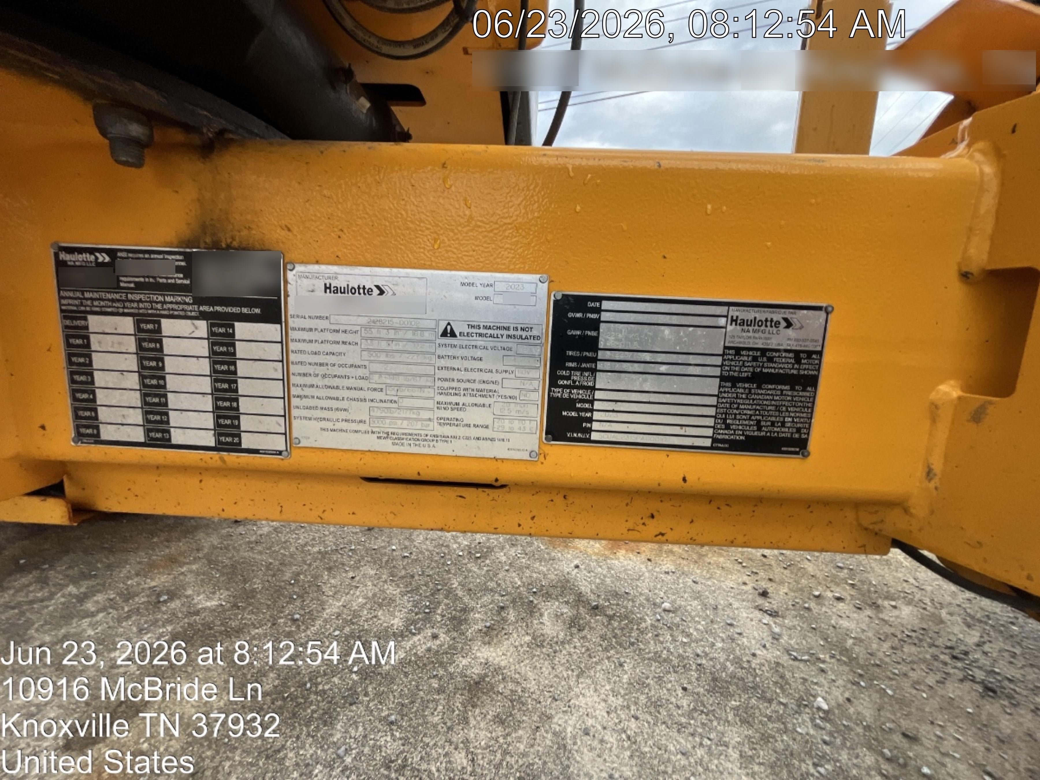2023 HAULOTTE 5533 A