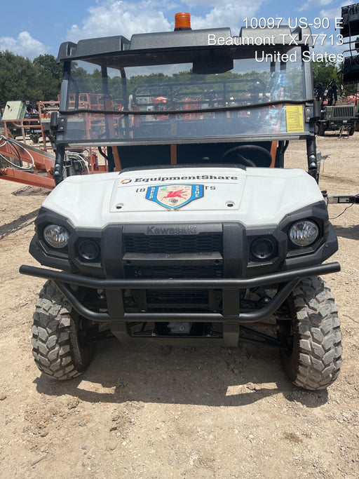 2022 Kawasaki Mule PRO-DXT Standard Options, Backup Alarm, Beacon, Plastic Hard Top, Poly Windshield, Horn Kit