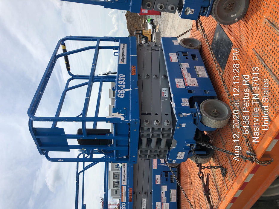 2020 Genie GS-1930 Fixed rails with chain entry gate - Pre A92.20