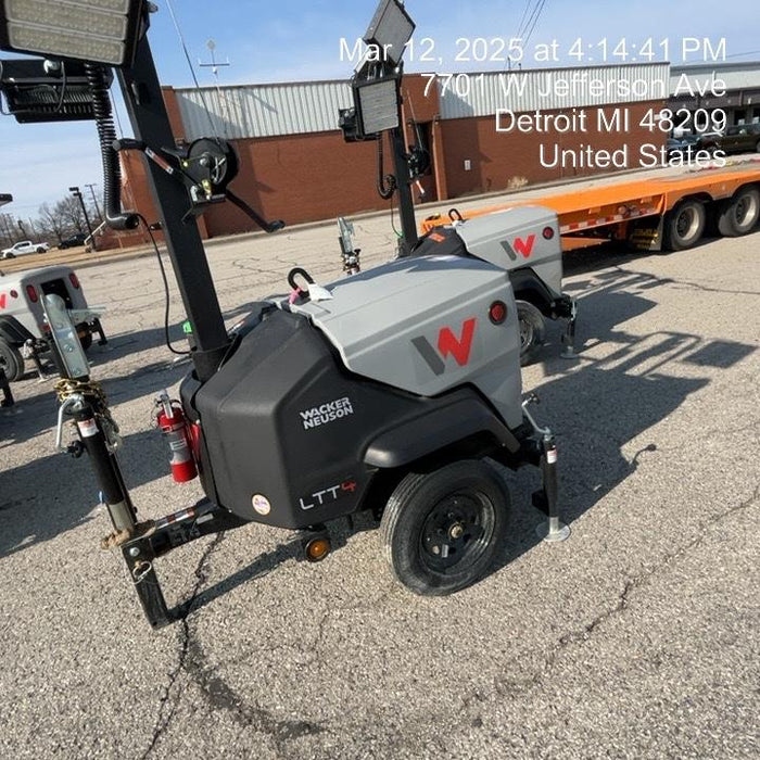 2024 Wacker Neuson LTT4 Diesel, Kohler KDW702, Deep Sea Controller, Auto Start, LED 320W, Bypass Outlet, T3