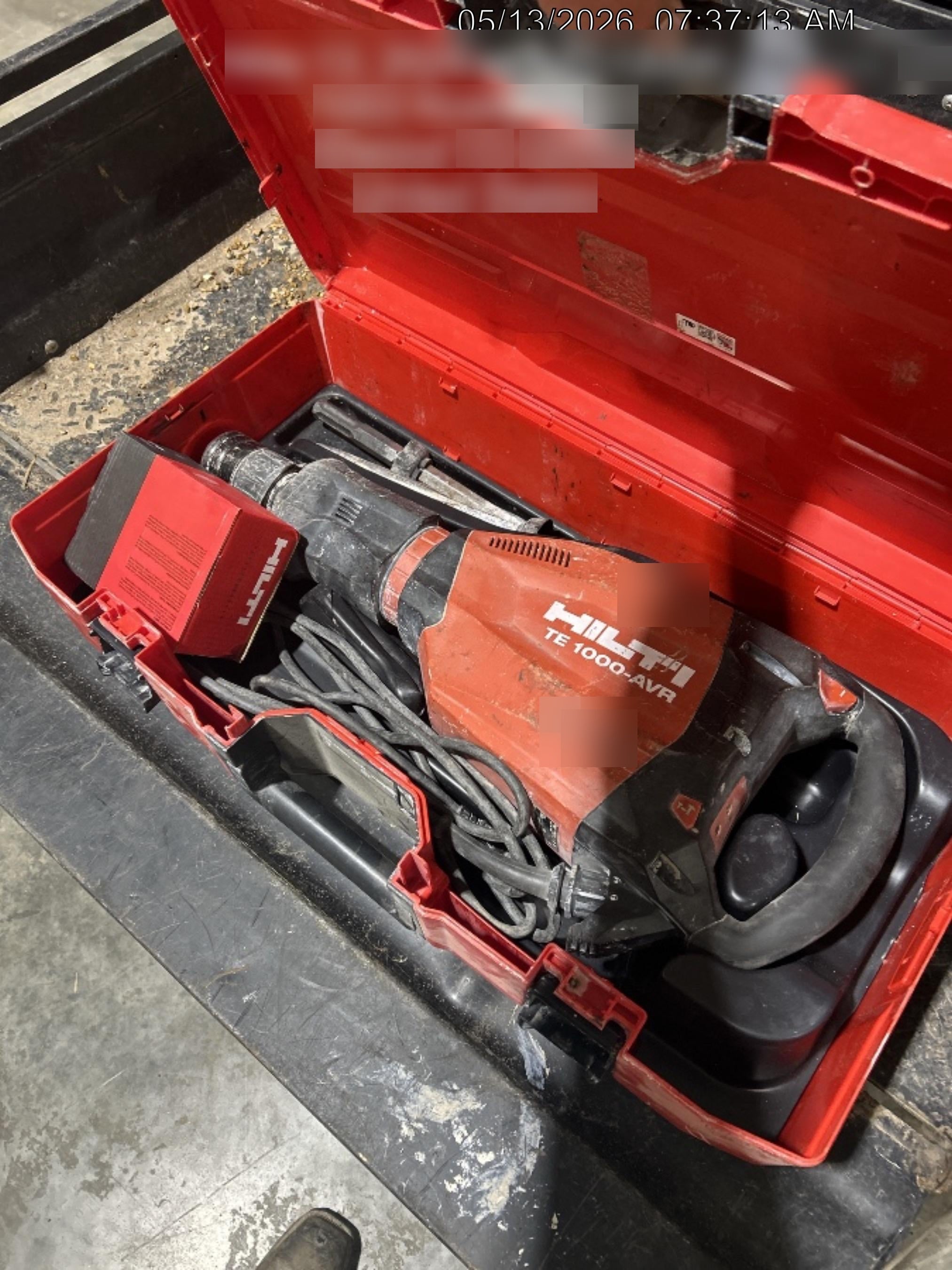 2019 HILTI TE 1000-AVR