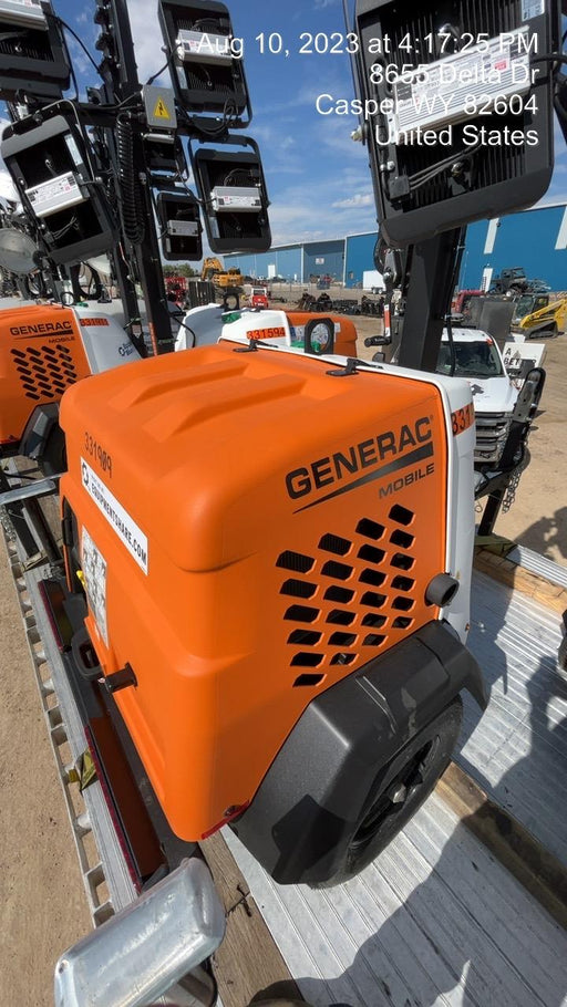 2023 Generac MLT2 Diesel, Flex Switch 120V Input, Powerzone Controller, (4) 320W LED Lights, 4kW Generator, 39.9 Gal Fuel Tank, 2" Ball, T3