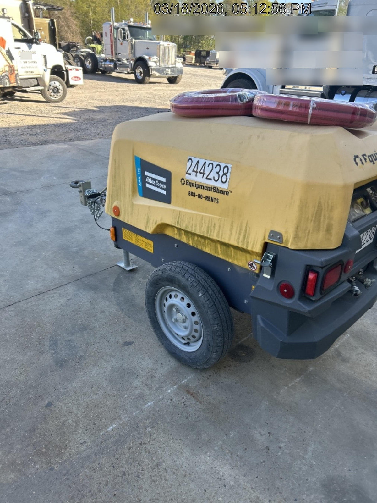 2022 ATLAS COPCO XAS 110