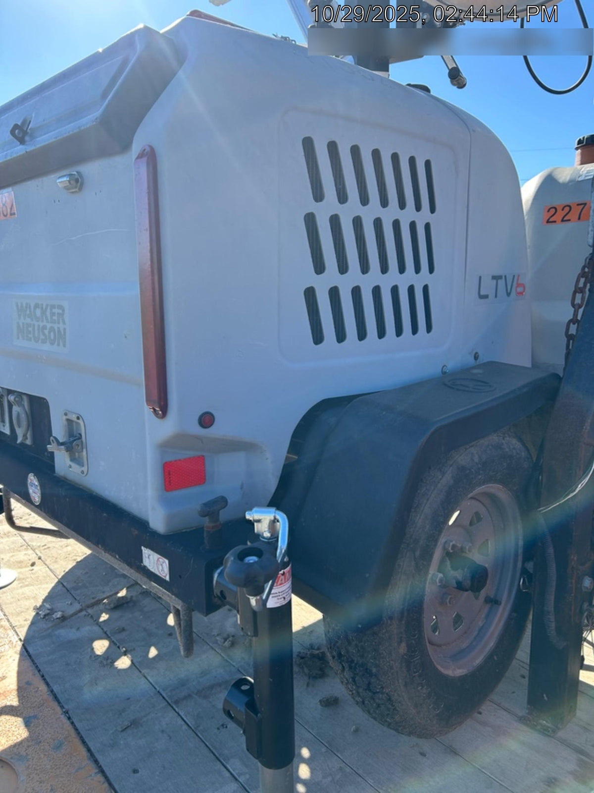 2019 Wacker Neuson LTV6K-LED LED Lighting, ES Track Hardware, Fuel Level Sensor