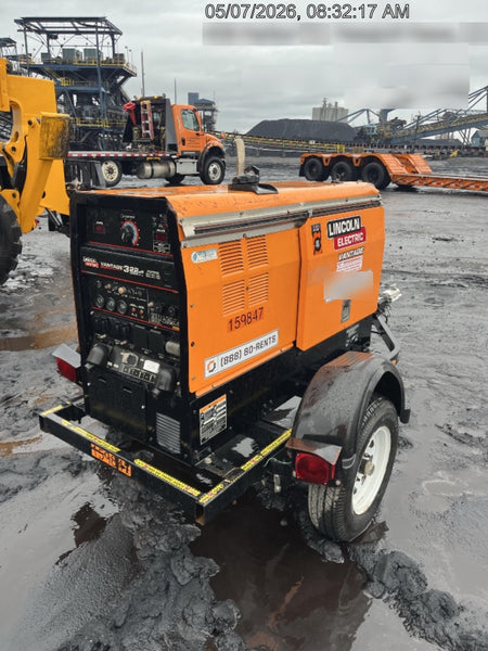 2021 Lincoln Electric Vantage 322 Vantage 322 Ready Pak 3 w/ Decals, ORANGE (includes trailer, cable rack, fender light kit) NO Telematics