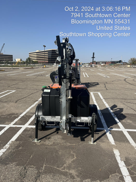 2024 Wanco WLTT-4MM4K Diesel, Deep Sea Controller, Shore Power Plug, Auto Start, (4) 350W LED Floodlights, 4kW Generator, 60 Gal Fuel Tank, 2" Ball, T3