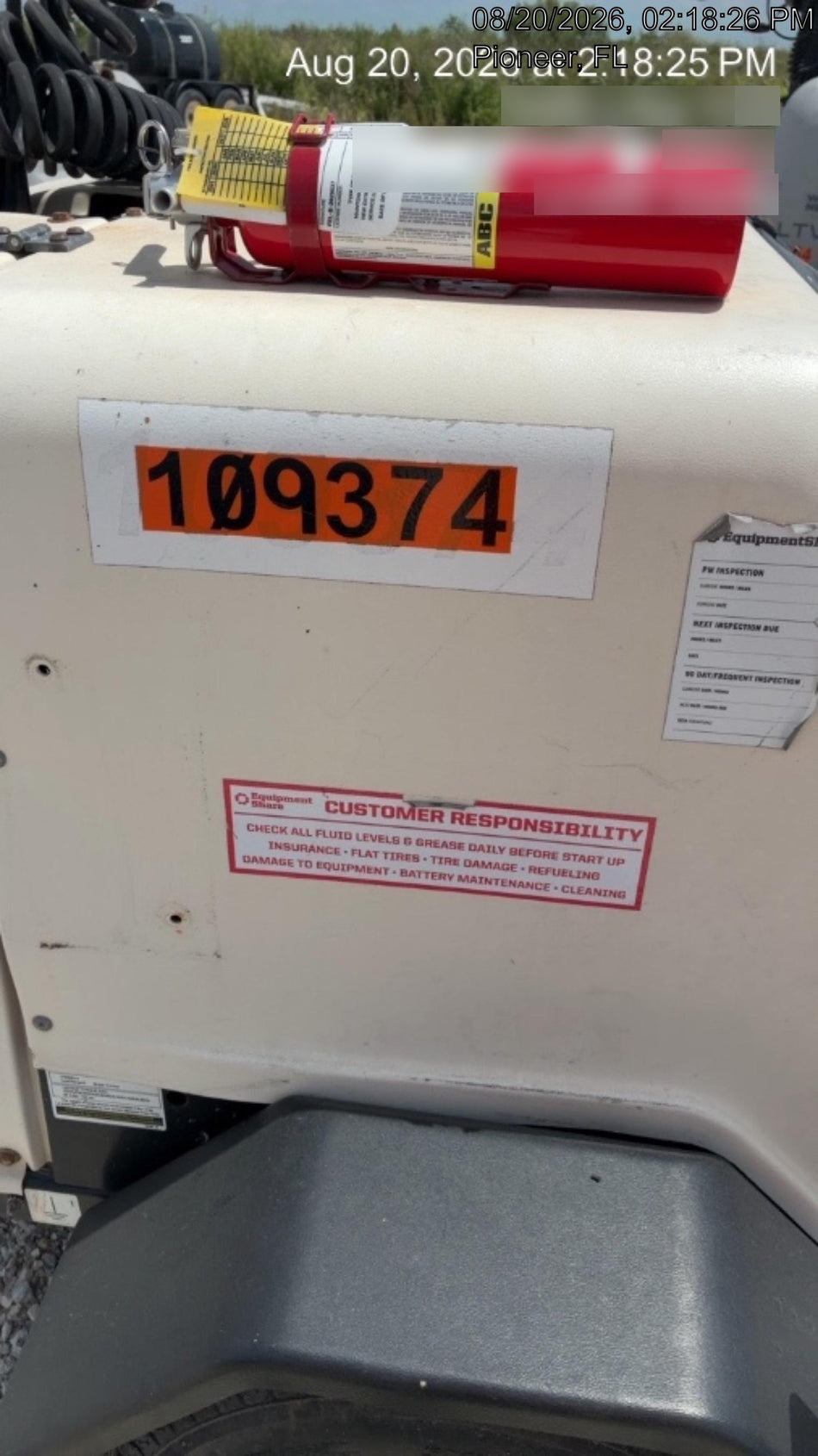 2020 Genie RL4 6kW Light Plant - Metal Halide