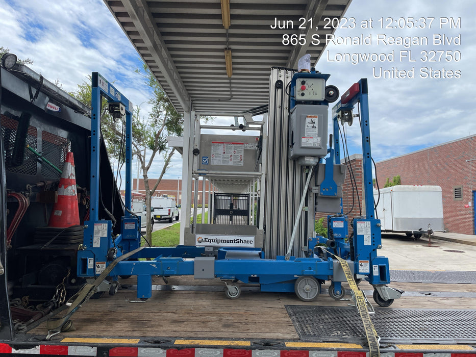 2021 GENIE SUPER STRADDLE