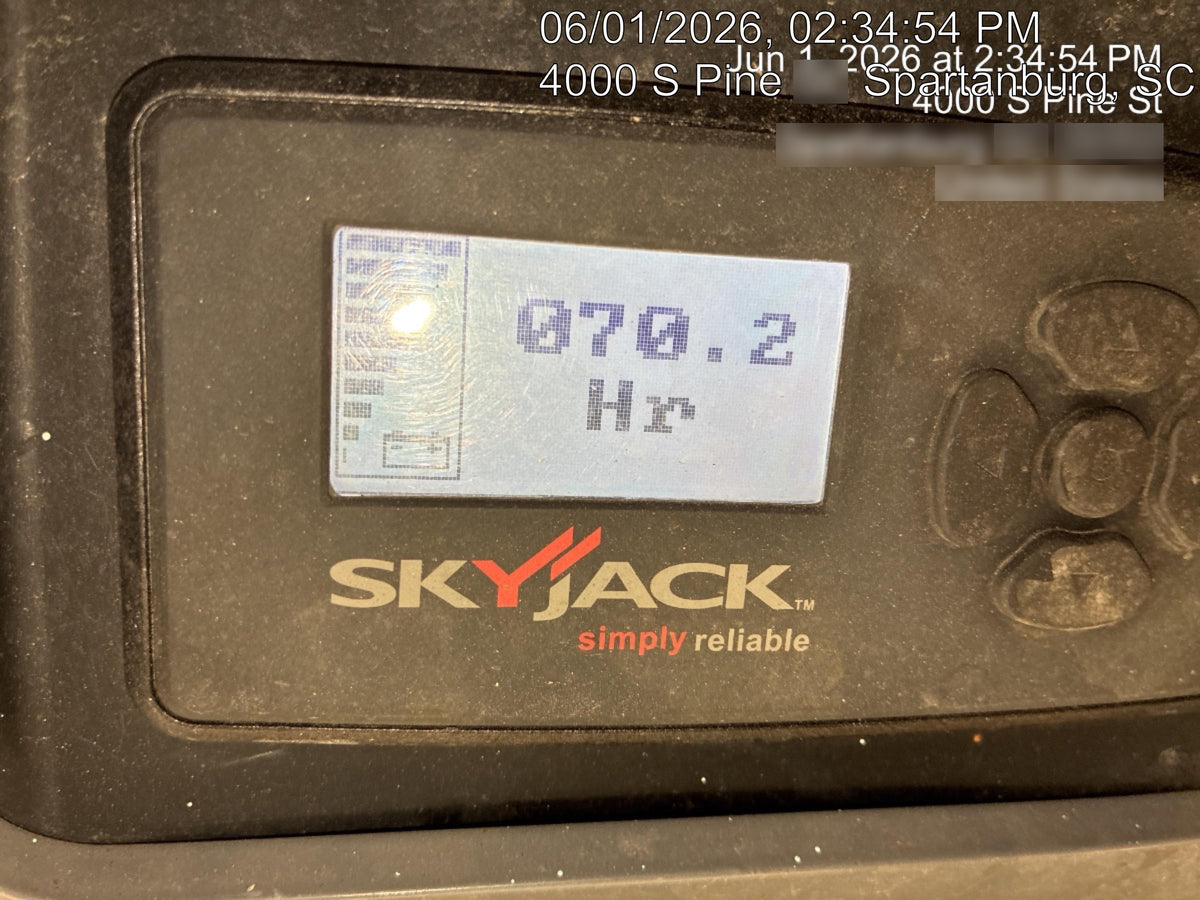 2024 Skyjack SJ3219 Electric Drive, Sld NM Tires, DBcns, RFRails, Power to Platform, T3 + Access Control