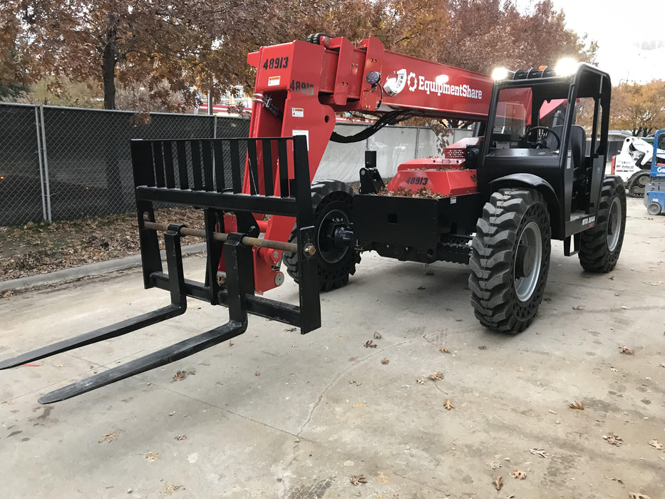 2020 Manitou MTA8044 74hp T4F, Open ROPS, Cab and Boom LED work lights, Auxiliary Hydraulics, Solid Tires, Amber strobe, Lift Hook w/66" Carriage, 60" Forks