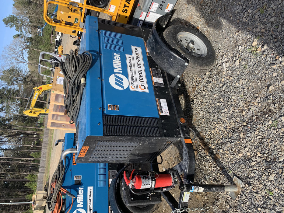 2020 Miller Electric BIG BLUE 400 Trailer Mounted Welder