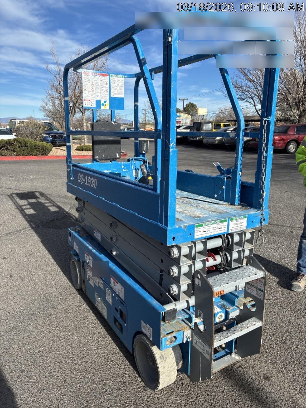 2020 Genie GS-1930 Standard Machine