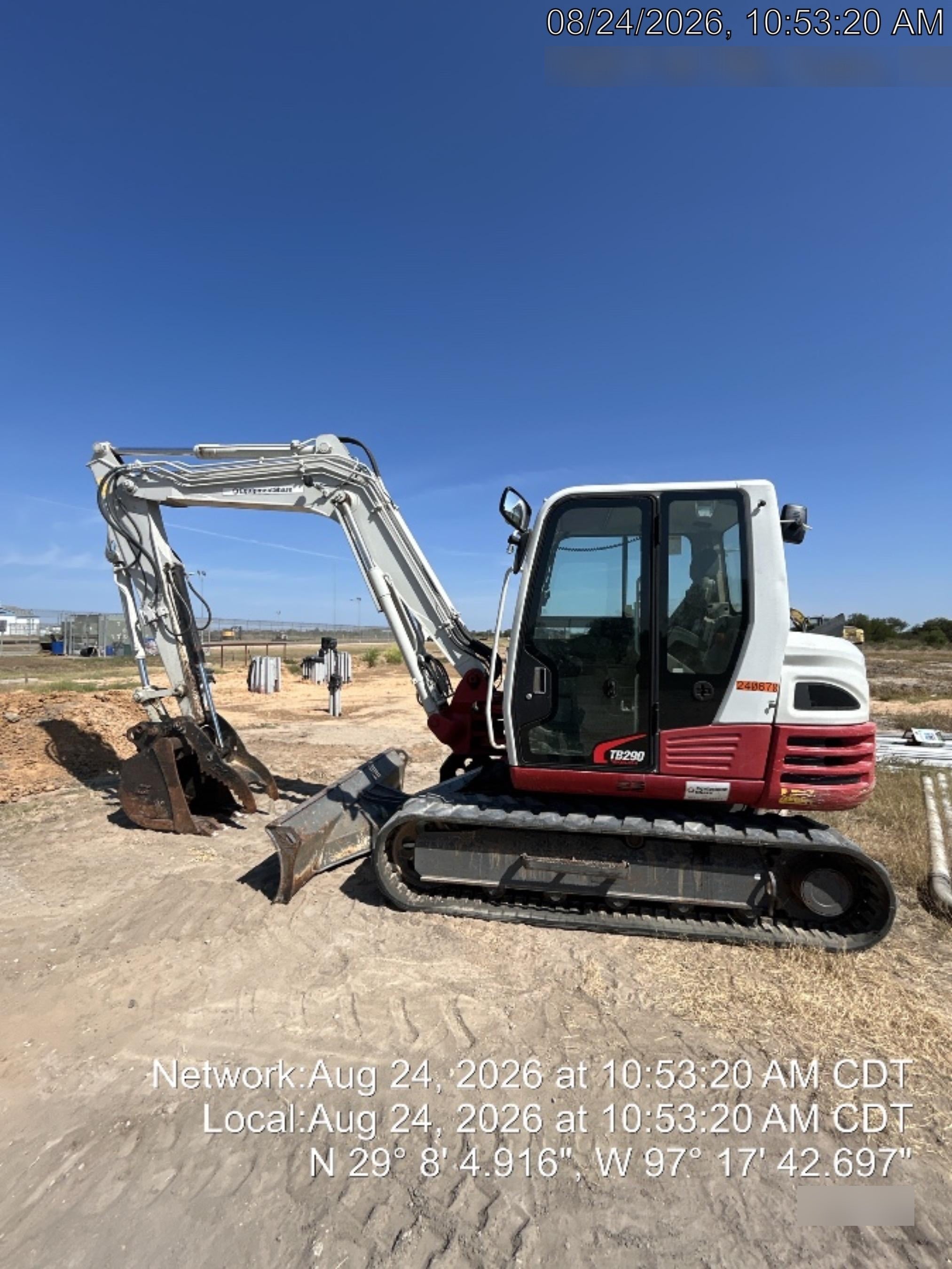 2022 TAKEUCHI TB290-CR