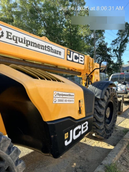 2020 JCB 509-42 Canopy, Solid Tires, Work Lights, Beacon, Aux Hydraulics, Back up Alarm, Lifting Eye, ES Decals