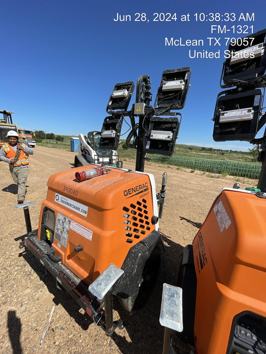 2024 Generac MLT2 Diesel, Flex Switch 120V Input, Powerzone Controller, 
(4) 320W LED Lights, 4kW Generator, 39.9 Gal Fuel Tank, 2" Ball, T3