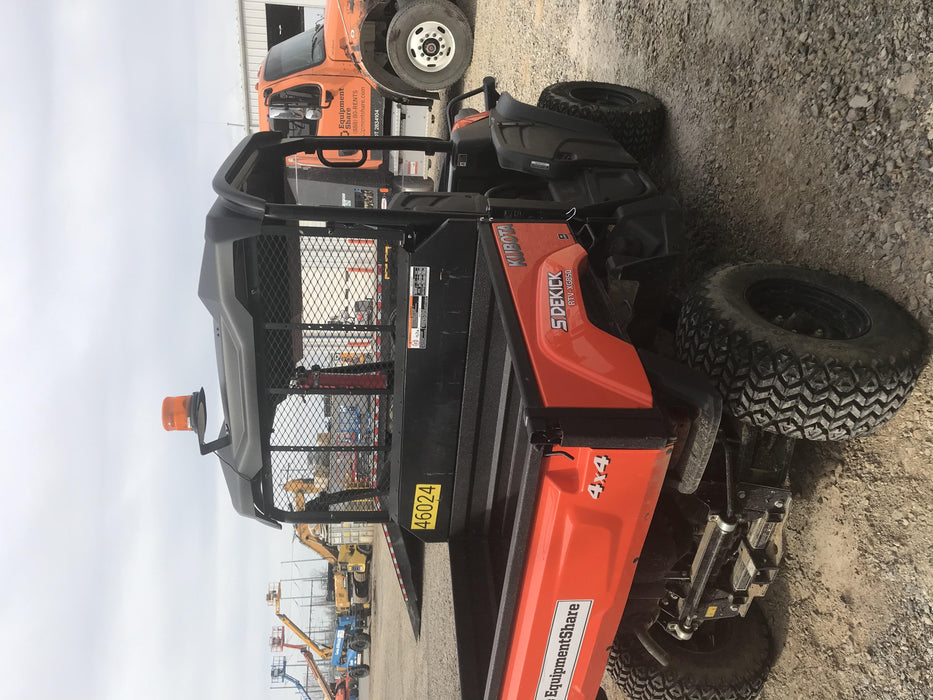 2019 Kubota RTV-XG850WL-H 4wd Utility Cart, Gas, 2 Seat, LED Strobe, Windshield Tempered Glass, Plastic Canopy, Wire Harness Kit, Backup Alarm