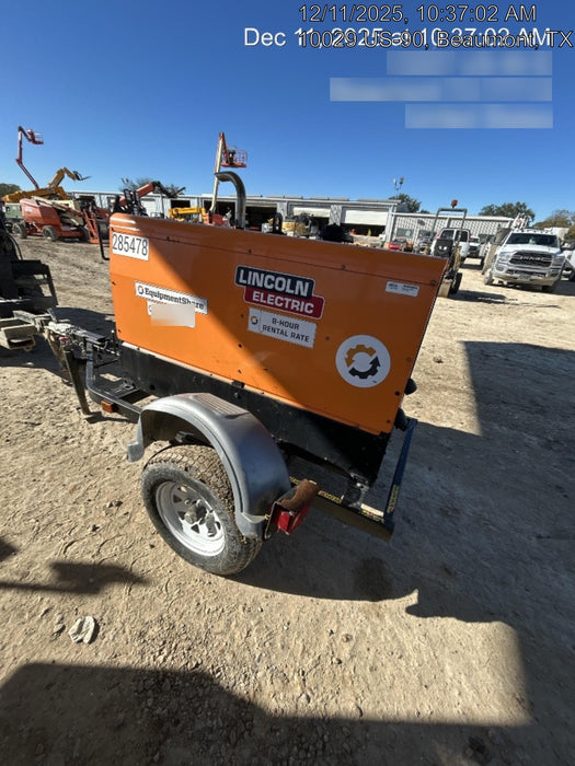 2022 Lincoln Electric LE400 Kubota V1505, Trlr, Cable Rack, Light Kit, ES Decals, T3