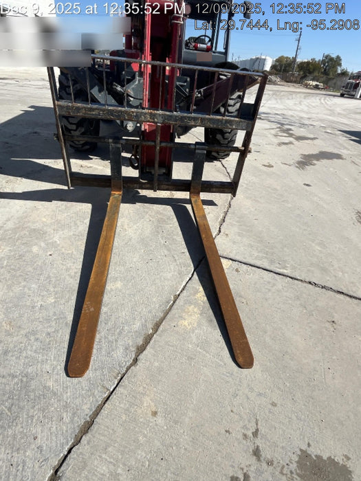 2019 Manitou MTA10055 MTA10055 - 74 HP T4, Canopy, Worklights/Strobe, Beacon, 66" Carriage, 60" Forks, Solid Tires, Lift Hook, Aux Hydraulics