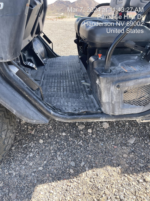 2022 Kubota RTV-X1140W-H Plastic Canopy, Windshield Acrylic Clear, LED Strobe Light, Wire Harness Kit, Back up Alarm