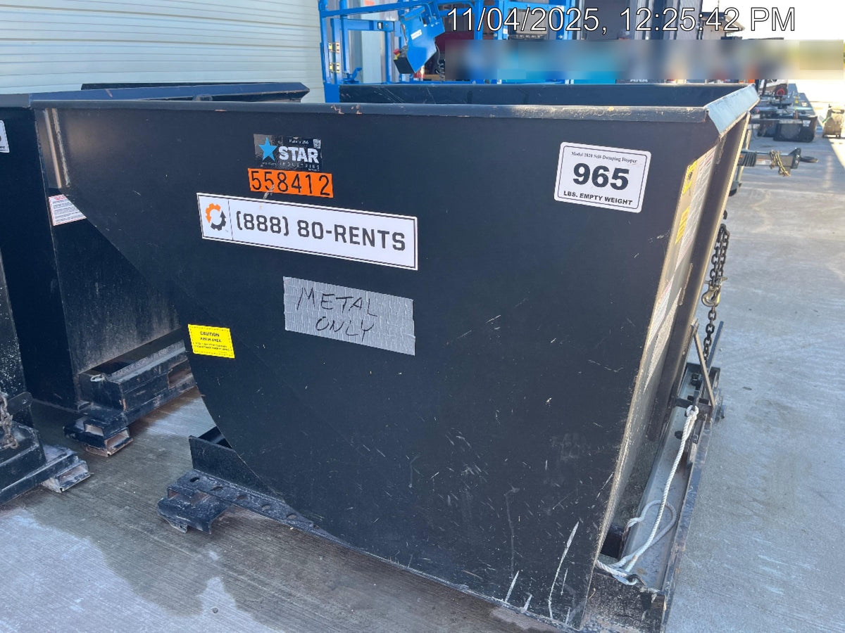 2025 STAR INDUSTRIES M-1820 - Self-Dump Hopper