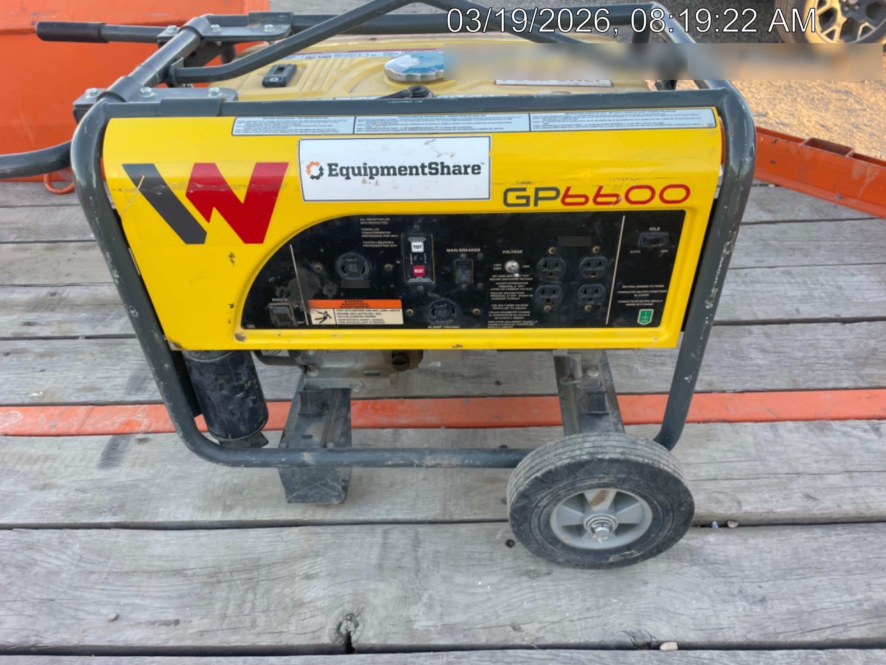 2021 WACKER NEUSON GP6600A
