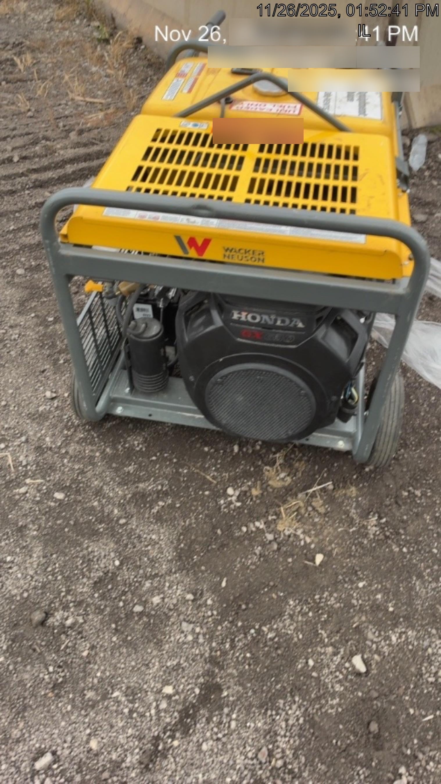 2020 WACKER NEUSON GPS9700V