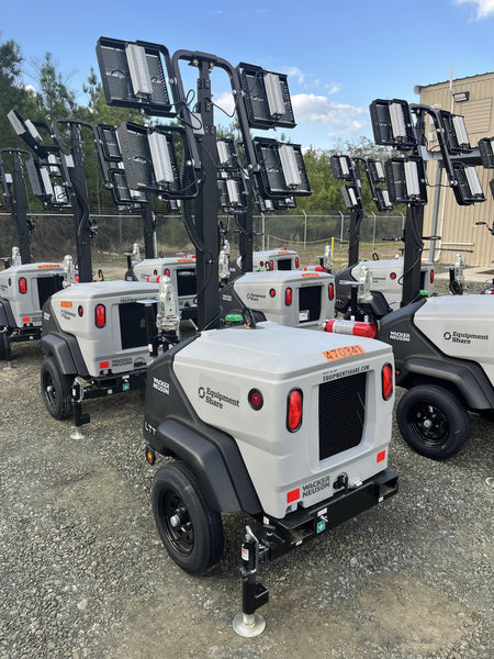 2024 Wacker Neuson LTT4 Diesel, Kohler KDW702, Deep Sea Controller, Auto Start, LED 320W, Bypass Outlet, T3