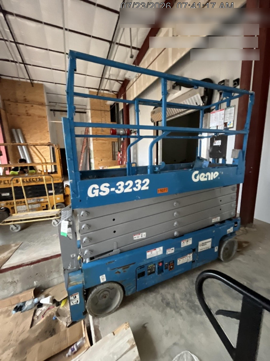 2018 Genie GS-3232 Genie GS-3232 Scissor Lift w/Standard Options