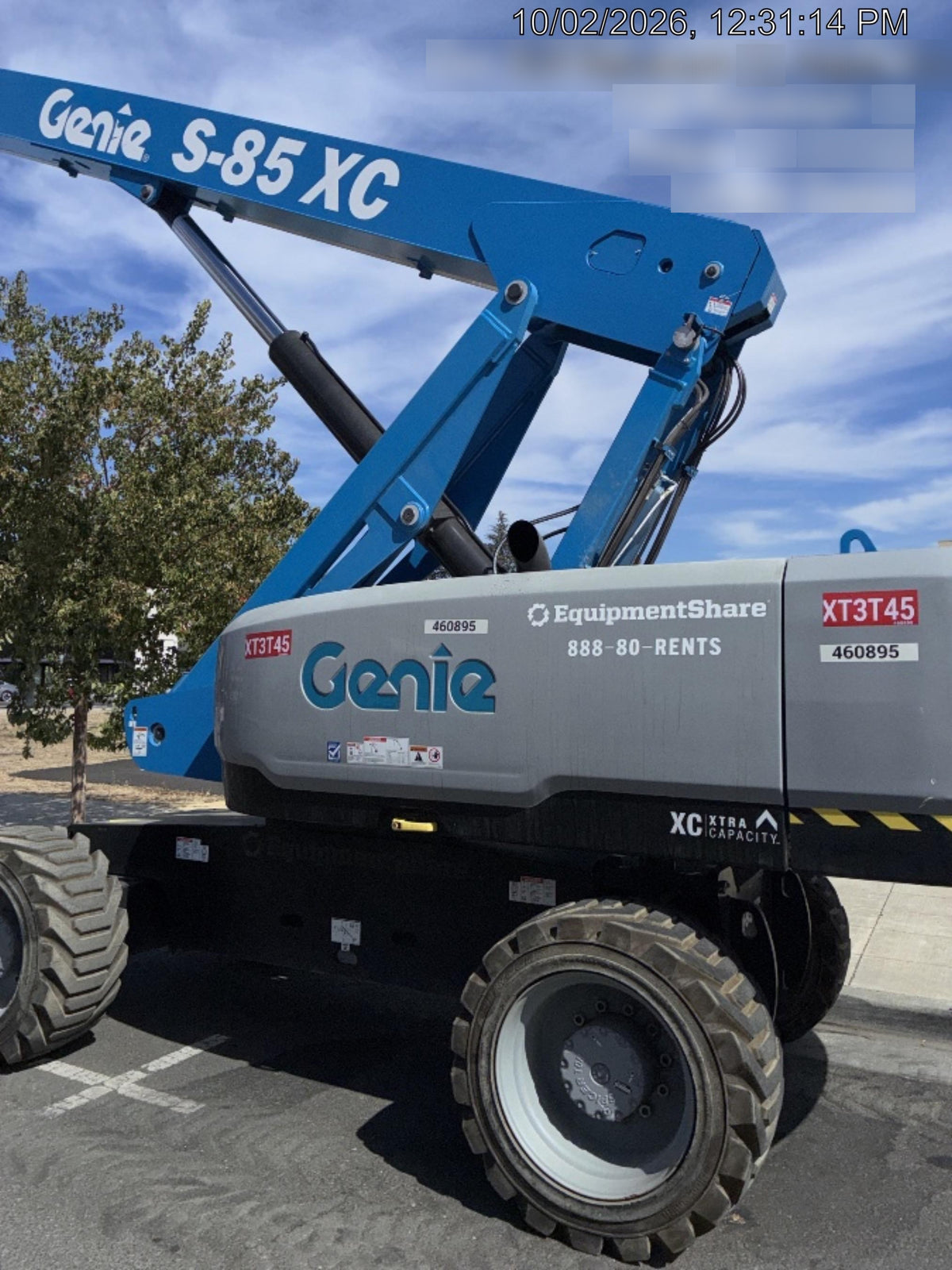 2024 GENIE S-85 XC