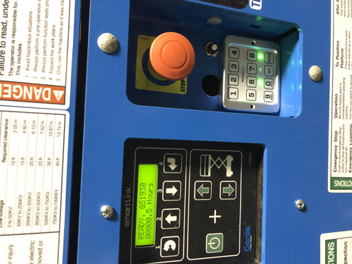 2019 Genie GS-1930 Half Height Swing Gate, 800W Inverter