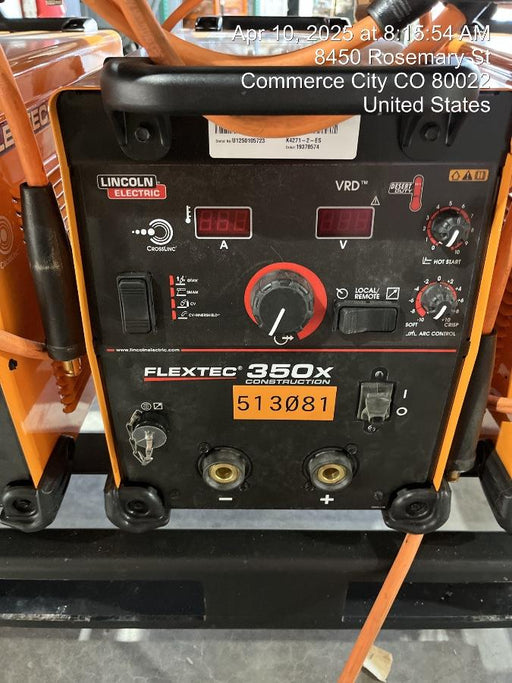 2025 LINCOLN ELECTRIC FLEXTEC 350X