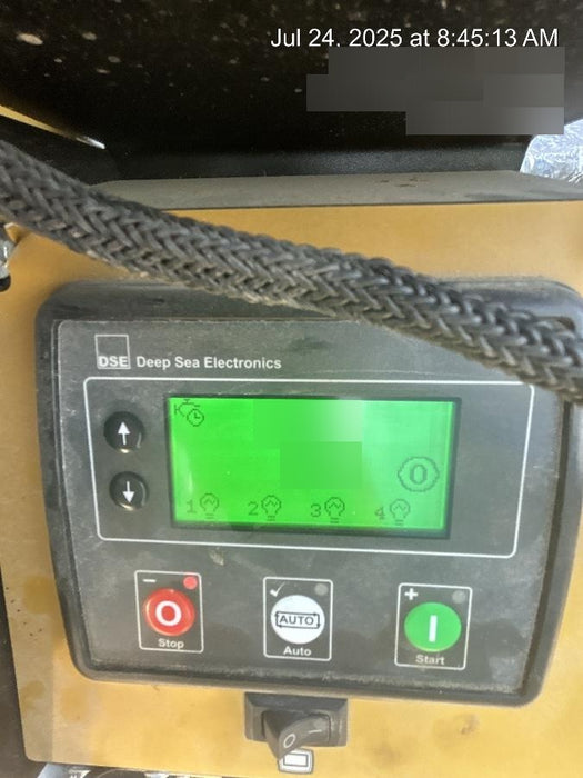 2022 Allmand NLV3GR (4) LED Light Fixture 350W, 23' Vertical Mast, 3kW Prime, Towable, Deep Sea L401, Leveling Jacks, Yanmar T4F 5.8hp