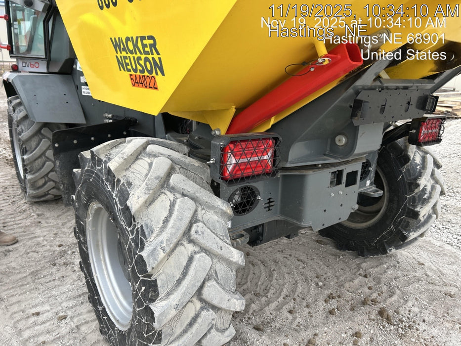 2025 WACKER NEUSON DV604 Cab Standard Tires