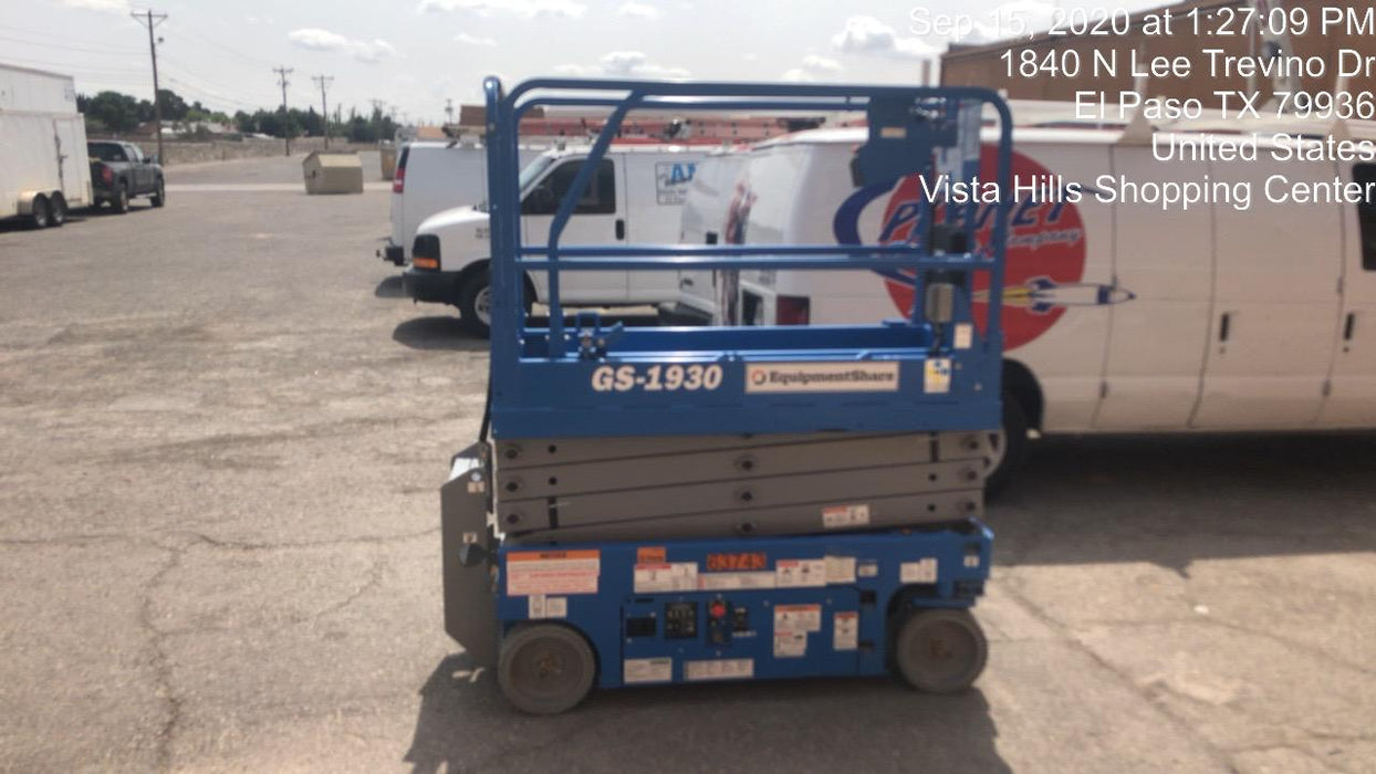 2020 Genie GS-1930 Standard Machine