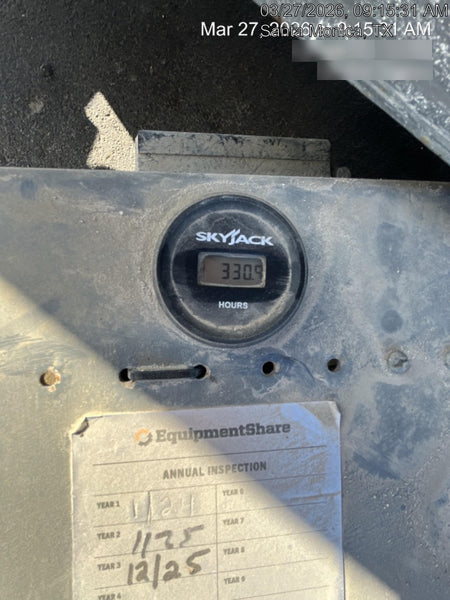 2019 Skyjack SJIII-3226 Standard w/Trojan Batteries