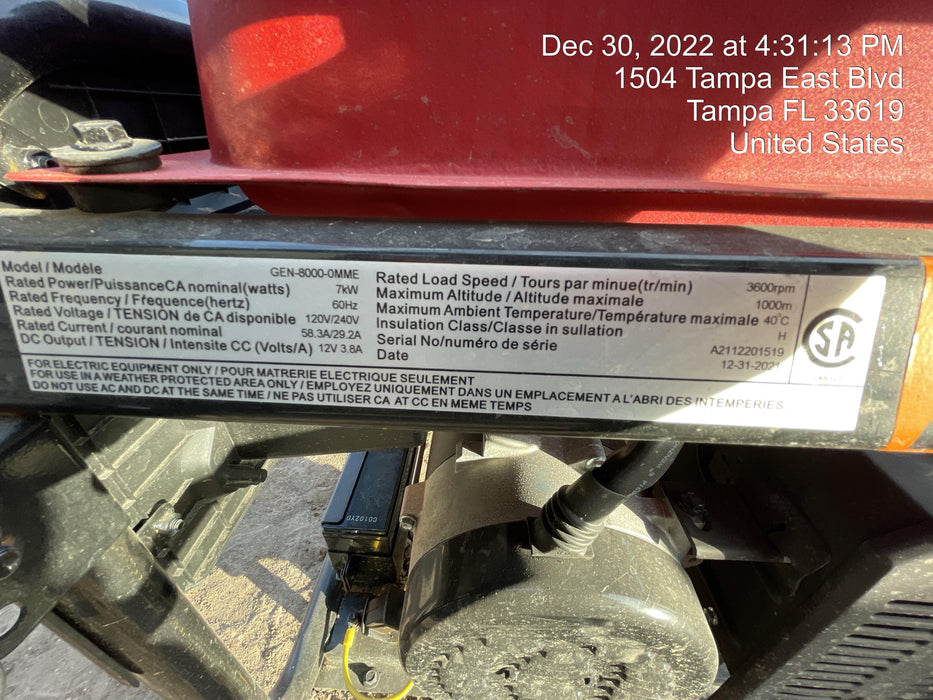 2022 MI-T-M GEN-8000-0MME