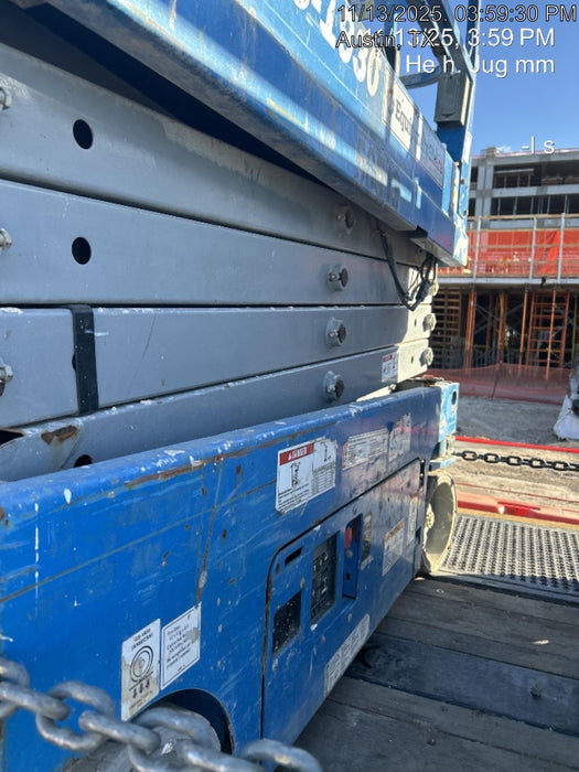 2019 Genie GS-1930 Fixed Rails with Chain Entry