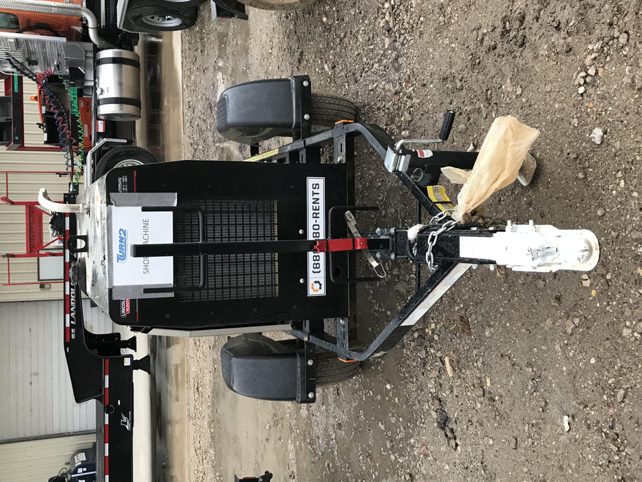 2019 Lincoln Electric Vantage 322 Welder Ready-Pak 3, Two wheel trailer, Fender and Light kit, Cable Rack