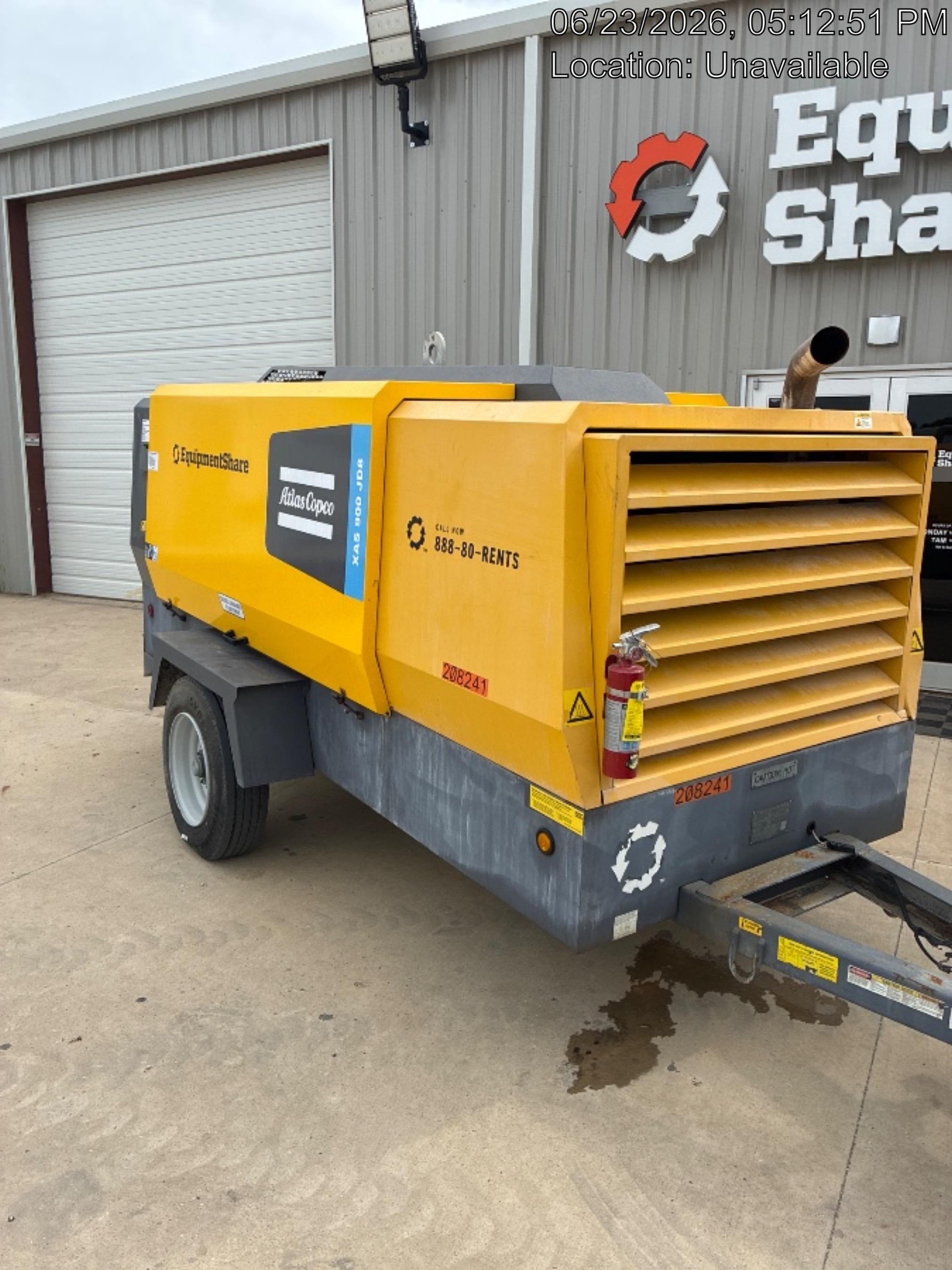 2022 ATLAS COPCO XAS 900