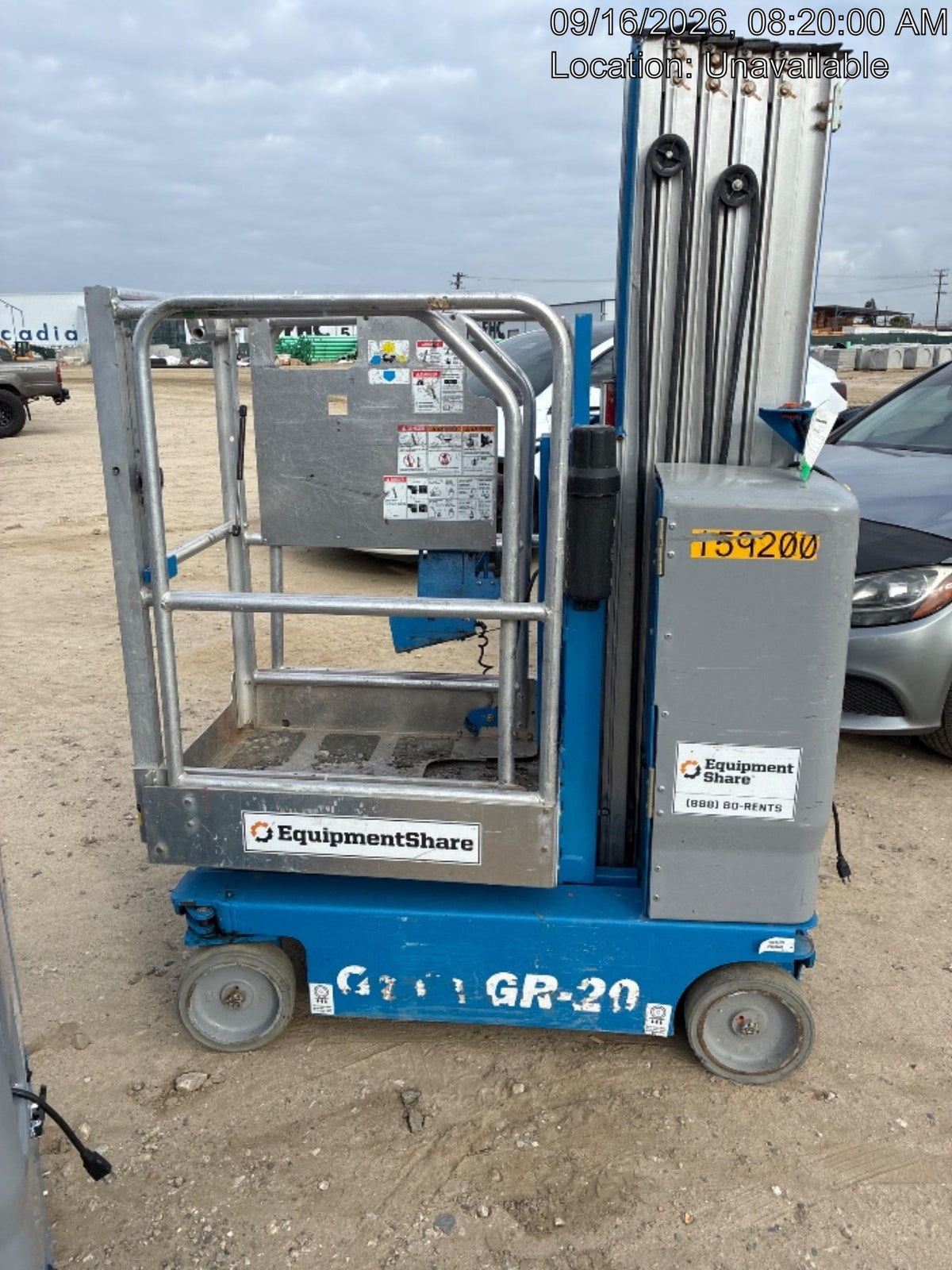 2021 GENIE GR-20