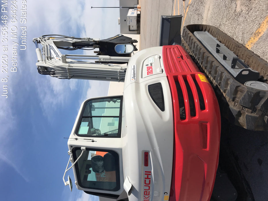 2020 Takeuchi TB290C Cab/Heat/Air, Rubber Tracks, Manual TAG QC