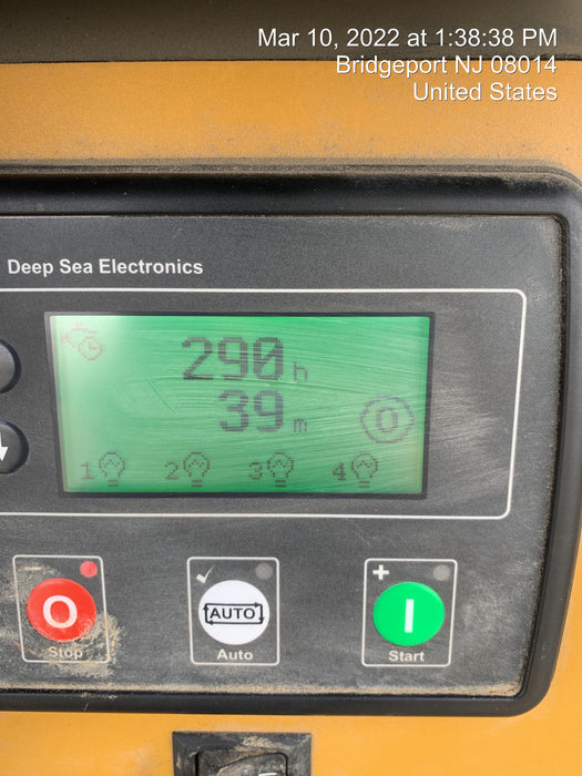 2021 Allmand NLV3GR (4) LED Light Fixture 350W, 23' Vertical Mast, 3kW Prime, Towable, Deep Sea L401, Leveling Jacks, Yanmar T4F 5.8hp