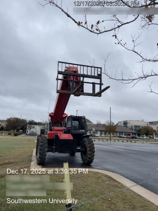 2019 Manitou MTA8044 74hp T4F, Open ROPS, Cab and Boom LED work lights, Auxiliary Hydraulics, Solid Tires, Amber strobe, Lift Hook 66" Carriage, 60" Forks
