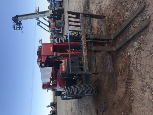 2018 Manitou MTA8044 MTA 8044 - 74 HP T4, Canopy, Worklights/Strobe, Beacon, 66" Carriage, 48" Forks, Solid Tires, Lift Hook, Aux Hydraulics