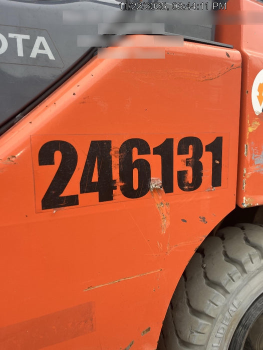 2022 TOYOTA 8FGU25 LP w/ Scale