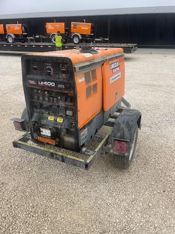 2022 Lincoln Electric LE400 Kubota V1505, Trlr, Cable Rack, Light Kit, ES Decals, T3