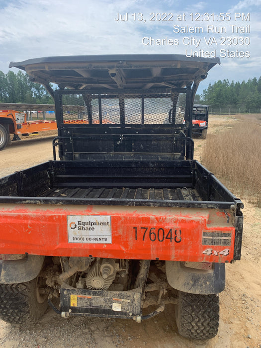 2021 Kubota RTV-X1140W-H Plastic Canopy, Windshield Acrylic Clear, LED Strobe Light, Wire Harness Kit, Back up Alarm