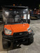 2021 Kubota RTV-X1140W-H Plastic Canopy, Windshield Acrylic Clear, LED Strobe Light, Wire Harness Kit, Back up Alarm