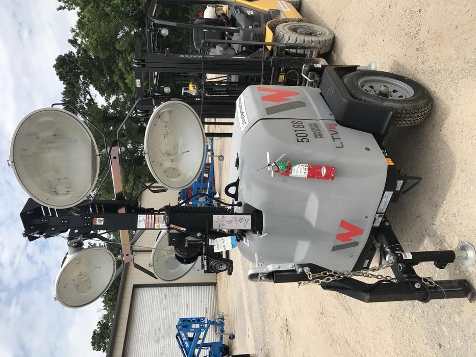 2019 Wacker Neuson LTV6L-MH Mobile Light Tower w/Fuel Level Sensor Installed